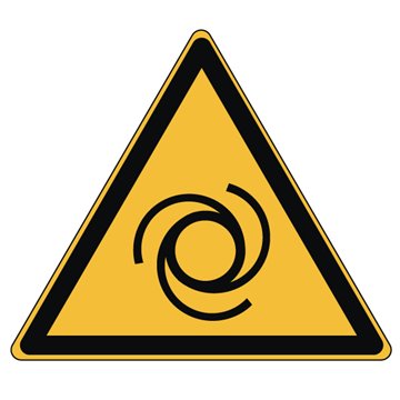 Pictogramme DANGER DÉMARRAGE AUTOMATIQUE - W018 - Norme ISO 7010