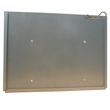 Support panneaux orange 400x300mm