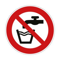 Pictogramme EAU NON POTABLE - P005 - ISO 7010