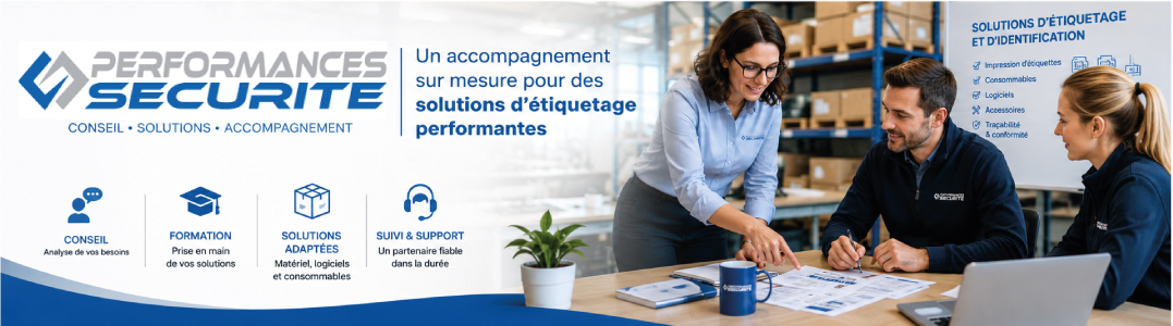 Accompagnement professionnel pour solutions d’étiquetage